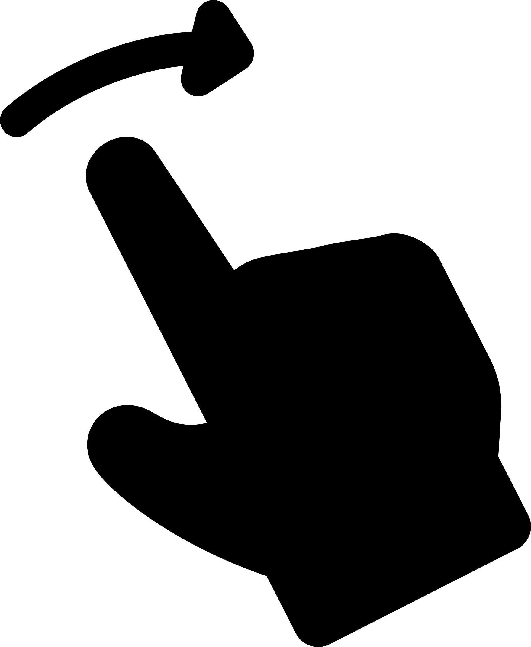 Gui Gesture Swipe Right Outline Icon Svg Set Free Vectors